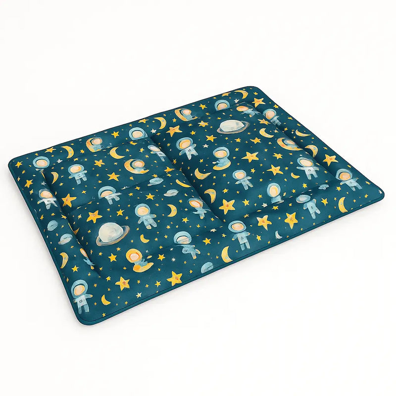 colchonete com estampa de universo