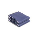 Tapetes higiênicos laváveis para cachorro kit com 2 azul empilhado