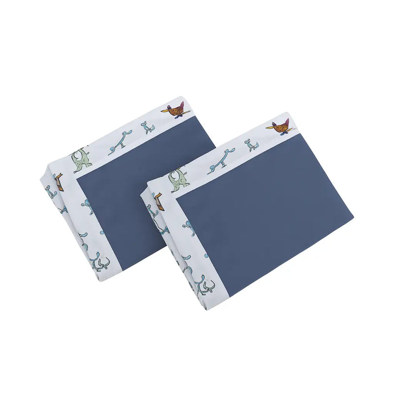 Kit com 2 tapetes higiênicos laváveis para cachorro, azul lado a lado