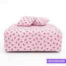 lençol com elástico para cama de pet estampa joaninhas