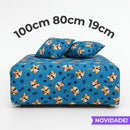 Lençol com Elástico para Cama Pet 100x80x19cm