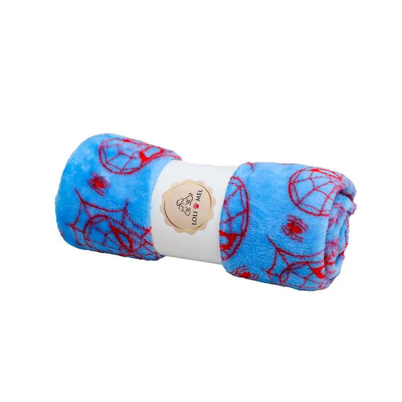 Manta para cachorro com estampa do Homem-Aranha