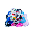 mantas para cachorro empilhadas, estampas variadas